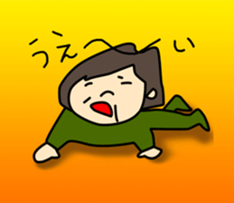 mocchi san sticker #13642430