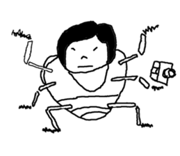 mocchi san sticker #13642431