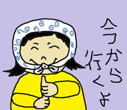 mocchi san sticker #13642433