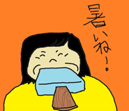 mocchi san sticker #13642434