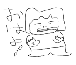 mocchi san sticker #13642437