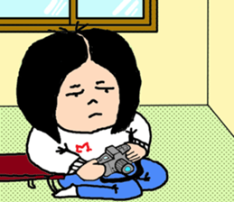 mocchi san sticker #13642442