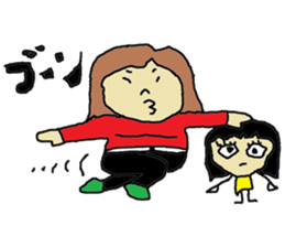 mocchi san sticker #13642444