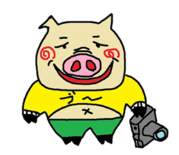 mocchi san sticker #13642445