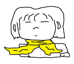 mocchi san sticker #13642448