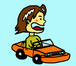 mocchi san sticker #13642454