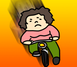 mocchi san sticker #13642459