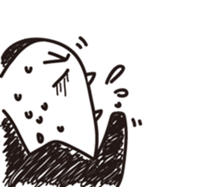 agitated penguins sticker #13642679