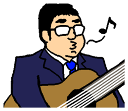 Chubby Man Mr.ABESHI sticker #13642736