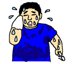 Chubby Man Mr.ABESHI sticker #13642743