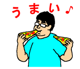 Chubby Man Mr.ABESHI sticker #13642744