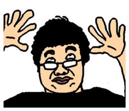 Chubby Man Mr.ABESHI sticker #13642748