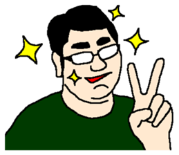 Chubby Man Mr.ABESHI sticker #13642749