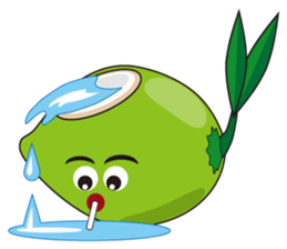 Coconut Man sticker #13642819