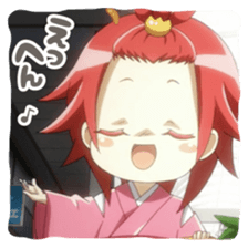 komatchi and sasadangorou2 sticker #13643230