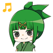 komatchi and sasadangorou2 sticker #13643247