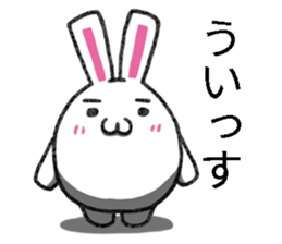 standard rabbit Sticker sticker #13643314