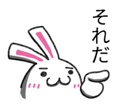 standard rabbit Sticker sticker #13643321