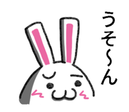 standard rabbit Sticker sticker #13643328