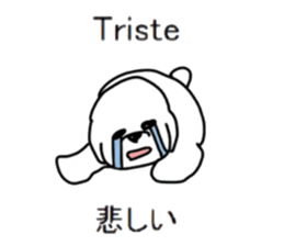 Study French and Japanese sticker #13643606