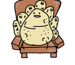 Couch Potatoes2 sticker #13643872