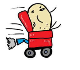 Couch Potatoes2 sticker #13643876