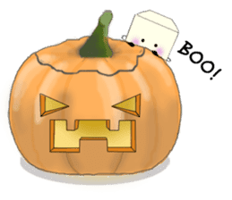 Little ToFu Boy -Halloween Special- sticker #13644249
