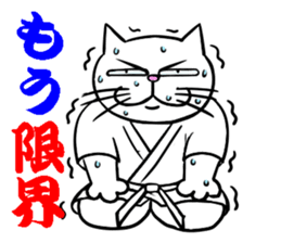 Weakest karate section 1 sticker #13644346