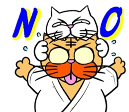 Weakest karate section 1 sticker #13644353