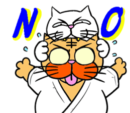 Weakest karate section 1 sticker #13644353