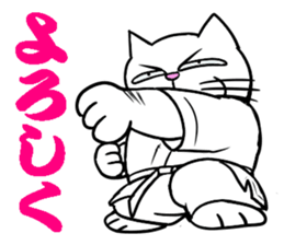 Weakest karate section 1 sticker #13644354