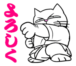 Weakest karate section 1 sticker #13644354