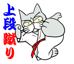 Weakest karate section 1 sticker #13644356