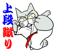 Weakest karate section 1 sticker #13644356