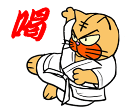 Weakest karate section 1 sticker #13644363
