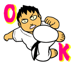 Weakest karate section 1 sticker #13644365