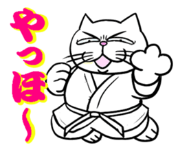 Weakest karate section 1 sticker #13644366