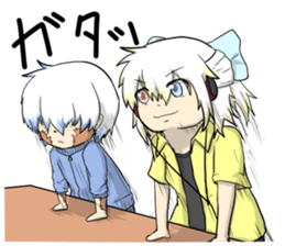 Another world sticker sticker #13644462