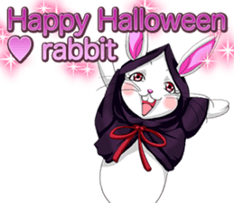 Lovely Halloween ~Cute Rabbit Animals~ sticker #13644606