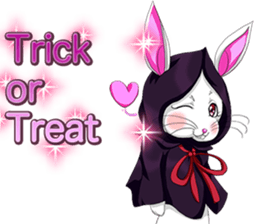 Lovely Halloween ~Cute Rabbit Animals~ sticker #13644607