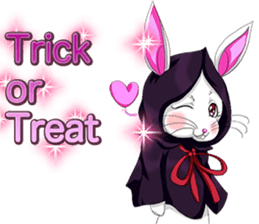 Lovely Halloween ~Cute Rabbit Animals~ sticker #13644607