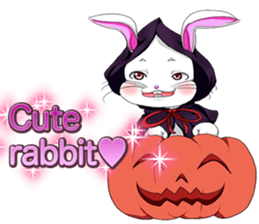 Lovely Halloween ~Cute Rabbit Animals~ sticker #13644612