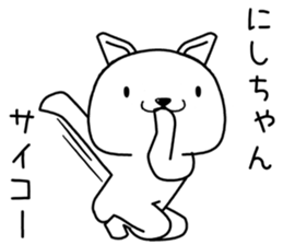 nishichan send Sticker sticker #13644701