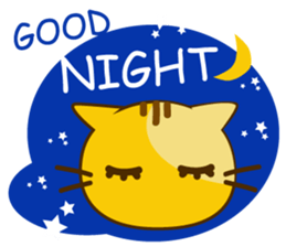 Q orange kitten sticker #13644905