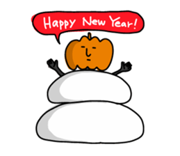 I am PUMPKIN MAN. sticker #13645009