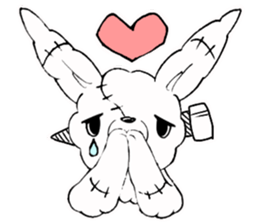 Kawaii MOFUMOFU Sticker 5 by ARINKO sticker #13645334