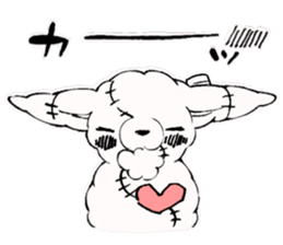 Kawaii MOFUMOFU Sticker 5 by ARINKO sticker #13645335