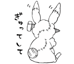 Kawaii MOFUMOFU Sticker 5 by ARINKO sticker #13645336