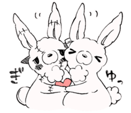 Kawaii MOFUMOFU Sticker 5 by ARINKO sticker #13645337