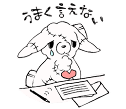 Kawaii MOFUMOFU Sticker 5 by ARINKO sticker #13645338